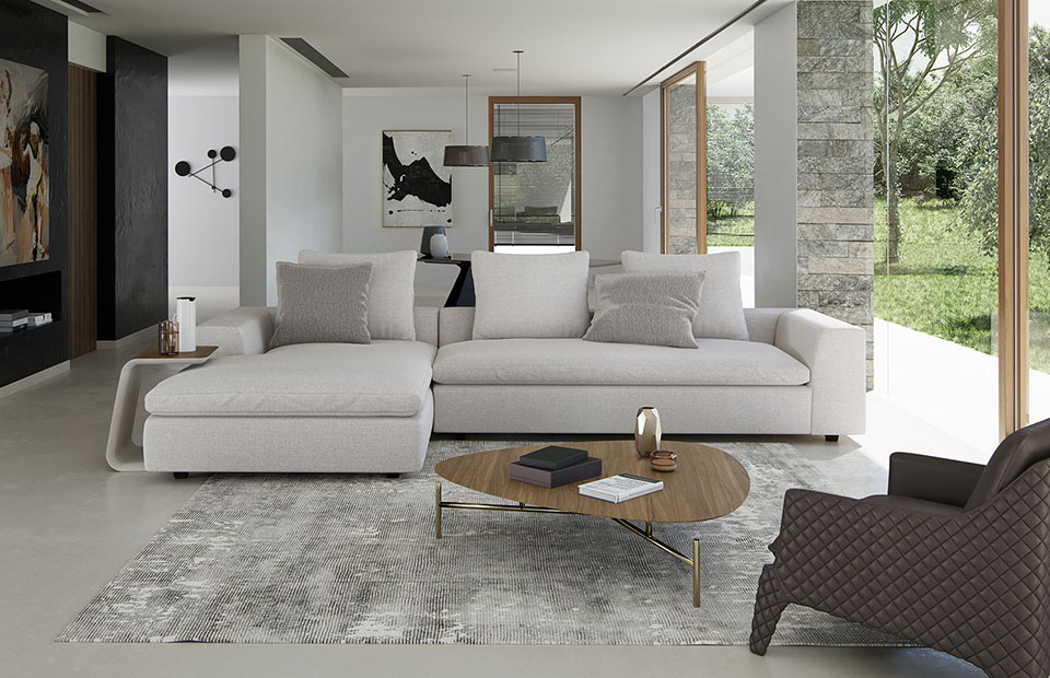 Led Modern Living Room Furniture Set In Canada